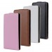 Sory Xperia ZL - Genuine Leather Up Down Flip Protective Phone Cover Case - Pink